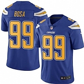 Nike Men & Women & Youth Chargers 99 Joey Bosa Electric Blue Color Color Rush Limited Jersey,baseball caps,new era cap wholesale,wholesale hats
